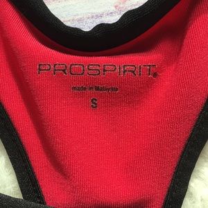 prospirit Intimates & Sleepwear - PROSPIRIT red and black sports bra! prospirit Intimates & Sleepwear - PROSPIRIT red and black sports bra!